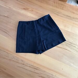 ZARA navy dressy shorts S